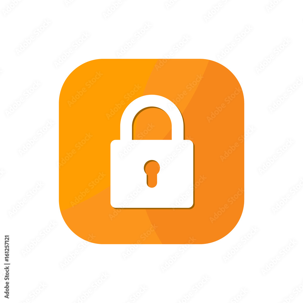 Flat Lock App Icon Graphic Resources Flat Lock App Icon Graphic Resources