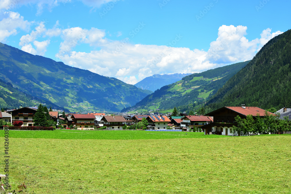 Obraz premium Urlaub in Mayrhofen, Zillertal