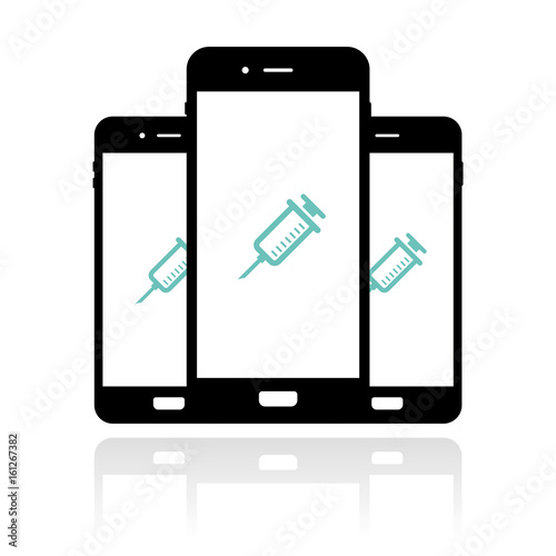 Smartphone Banner - Spritze - Impfung