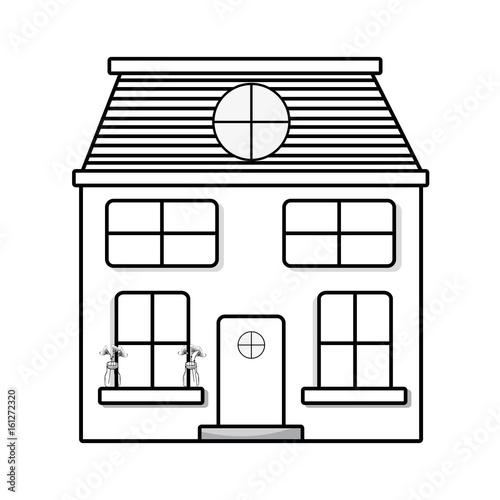 line house with two floor to have a good home