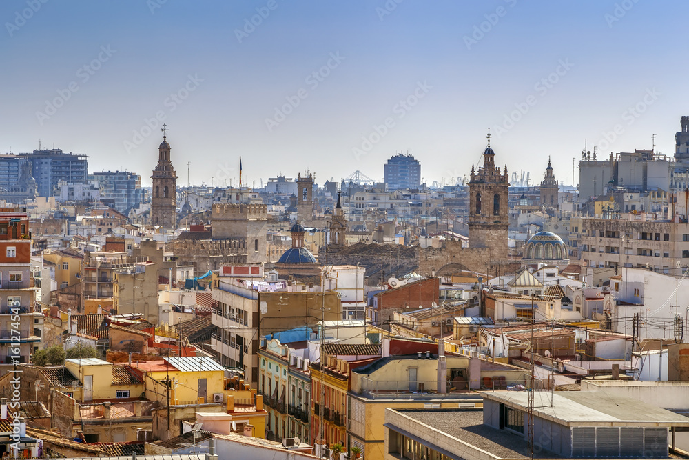 view of Valencia, Spain