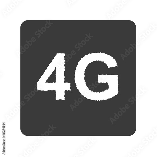 4G Breitband - Handgezeichnet