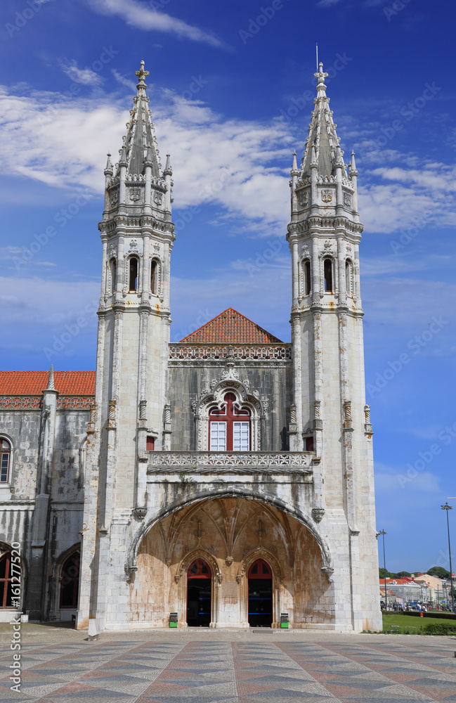Jeronimos (Hieronymites) Monastery in Lisbon, Portugal