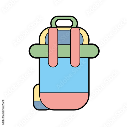 backpack to go to exploration of vacation