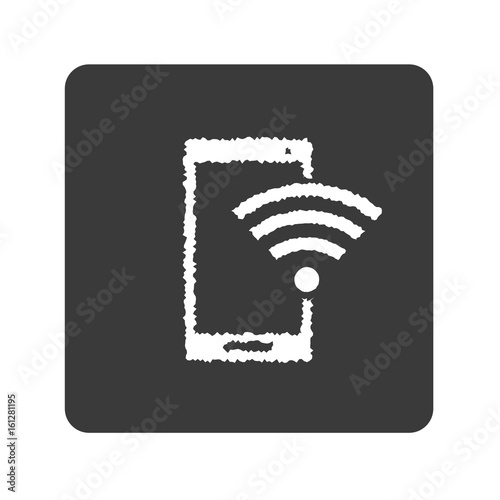 Handy Empfang - Handgezeichnet