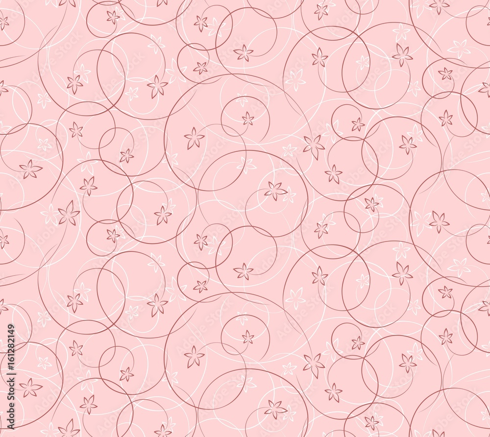 Seamless background with plant. Seamless background with plant.
