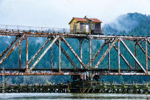 Keeper's Cottage , Cushman Railroad Swing Bridge photo