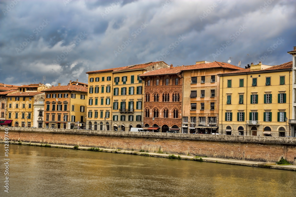 Obraz premium Pisa am Arno