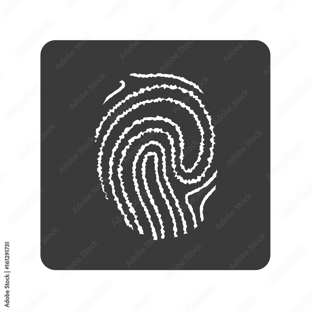 Fingerabdruck -  - Handgezeichnet