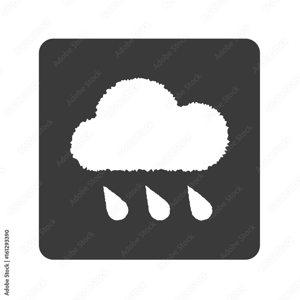 Regenwolke - Handgezeichnet Regenwolke - Handgezeichnet