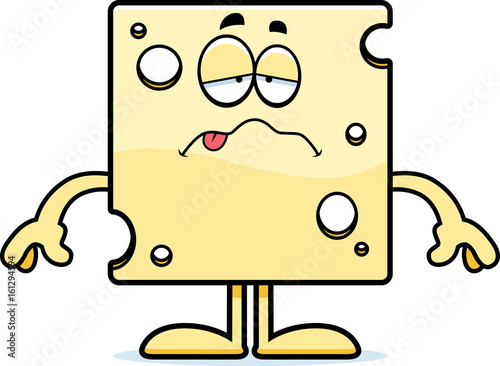 Sick Cartoon Swiss Cheese