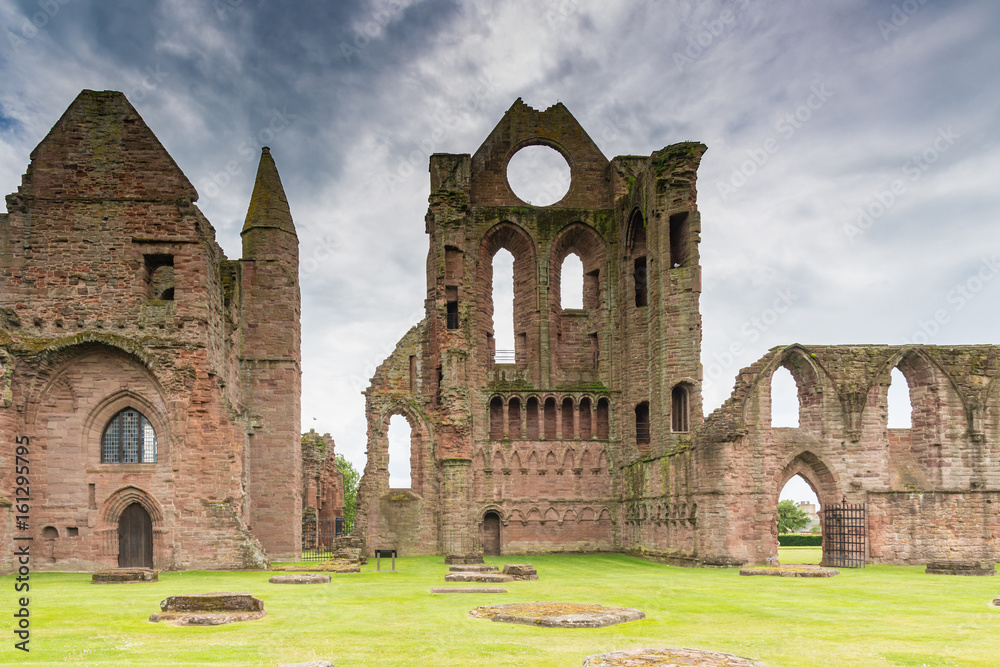 Ancient Arbroath Abbey Ruins