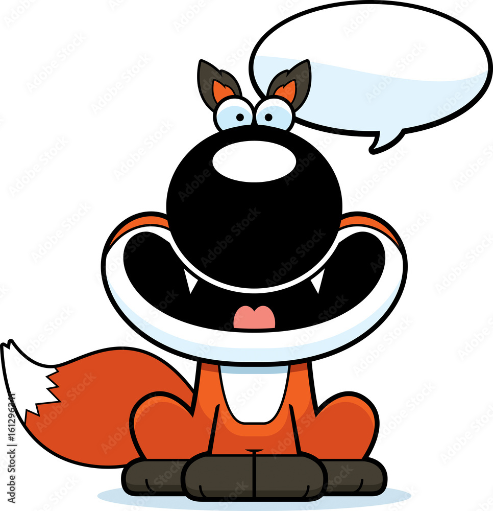 Talking Cartoon Fox Talking Cartoon Fox