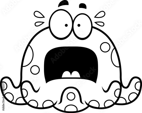 Scared Little Octopus