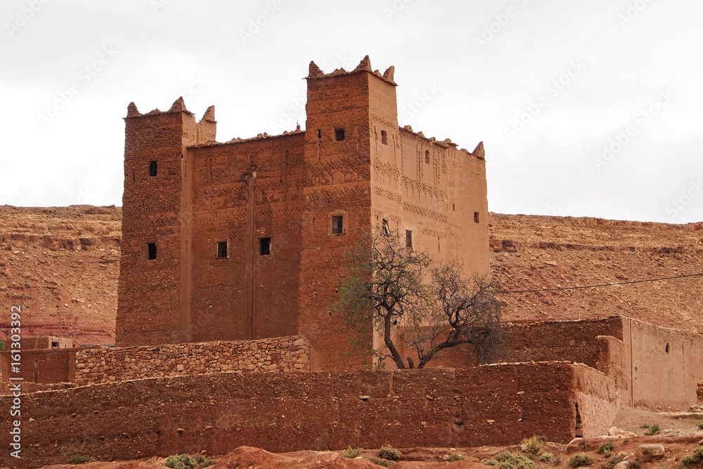 Marokko - Fahrt von Erfoud ins Dadestal - Straße der Kasbahs