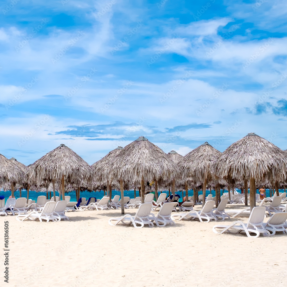Resort on Varadero beach in Cuba