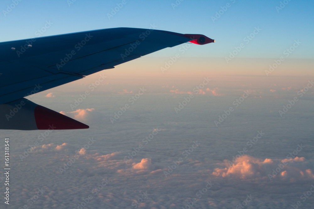 Fototapeta premium Plane wing