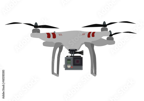 Dron logo drawing