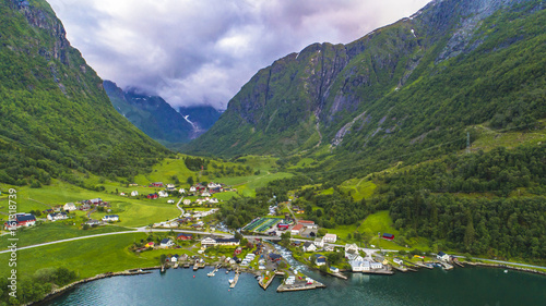 Sundal village. Norway. photo