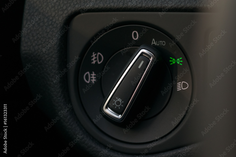 Headlight switch. Headlight switch.