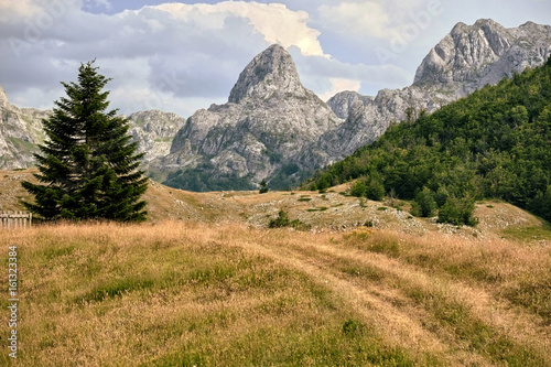 Peak Mountain In Montenegro photo