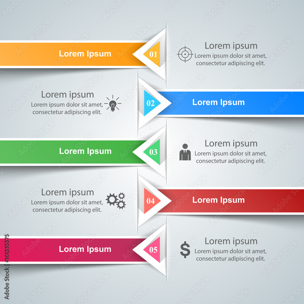 Abstract 3D digital illustration Infographic. Abstract 3D digital illustration Infographic.