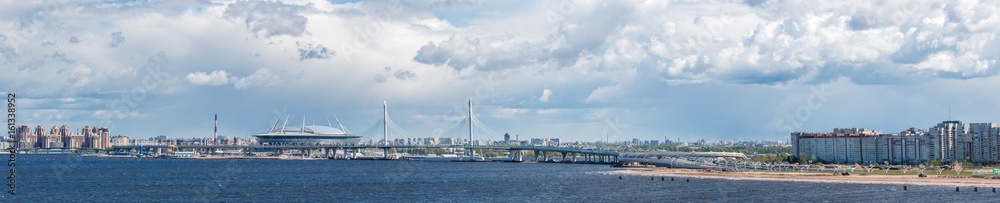 Panorama Sankt Petersburg (Санкт-Петербург) Nordwestrussland (Северо-западный федеральный округ) Russland (Россия)