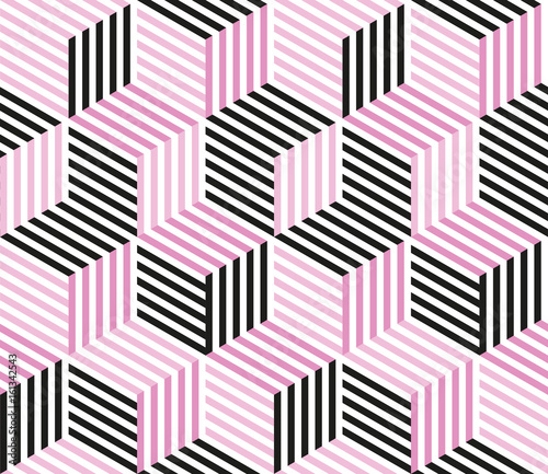 Seamless geometric pattern design