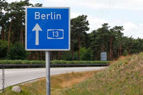 Autobahn mot Berlin