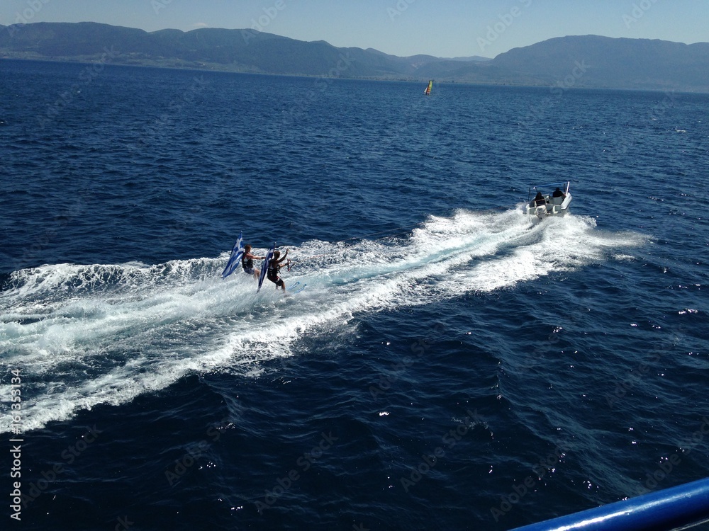 Obraz premium Ski nautique