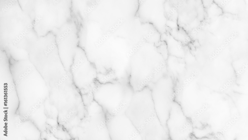 Obraz premium White marble texture with natural pattern for background