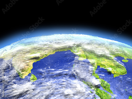 Southeast Asia from space