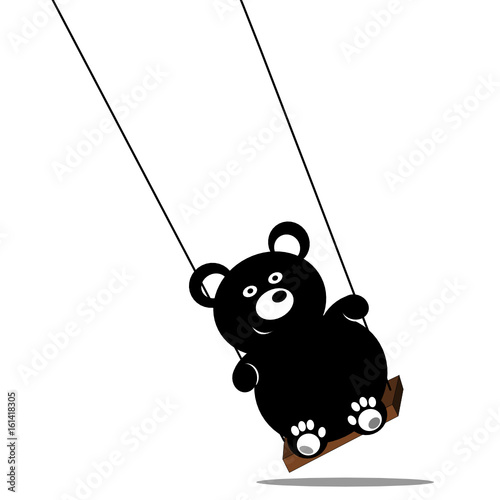 Schaukelnder Bär