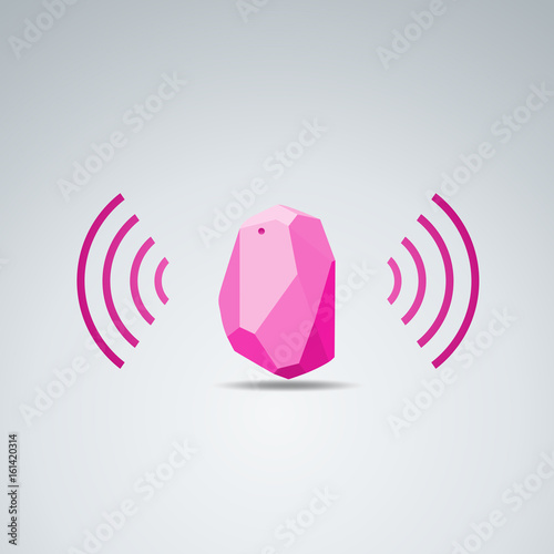 Vector Design beacon device home and office radar. Use for all situations