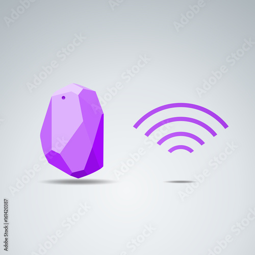 Vector Design beacon device home and office radar. Use for all situations