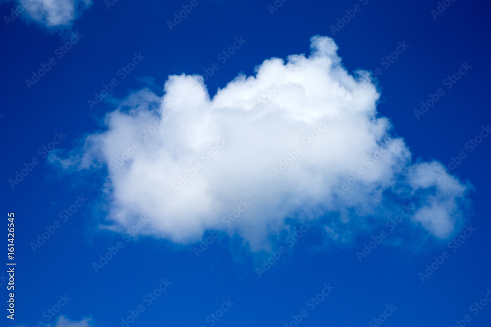 Fototapeta premium Blue sky with white clouds