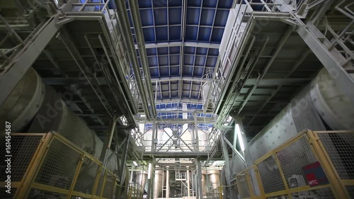 Wallpaper Mural Industrial interior, modern factory, Interior of a modern factory, processing plant, general plan Torontodigital.ca