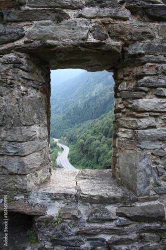 Fototapeta Naklejka Na Ścianę i Meble -  Ruins in Switzerland