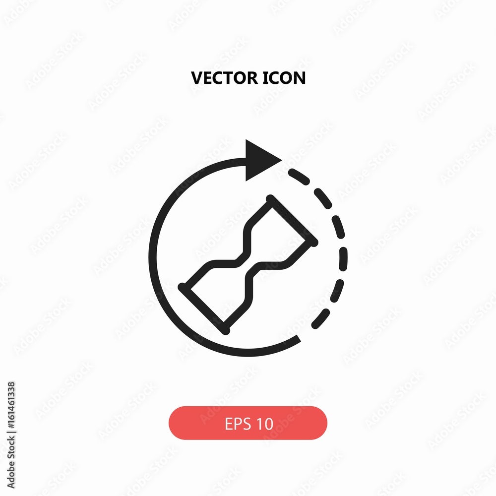 time left vector icon time left vector icon