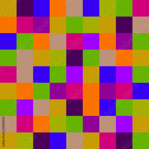 Vector background with color squares