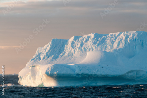 Icebergs in the evening light © Goldilock Project