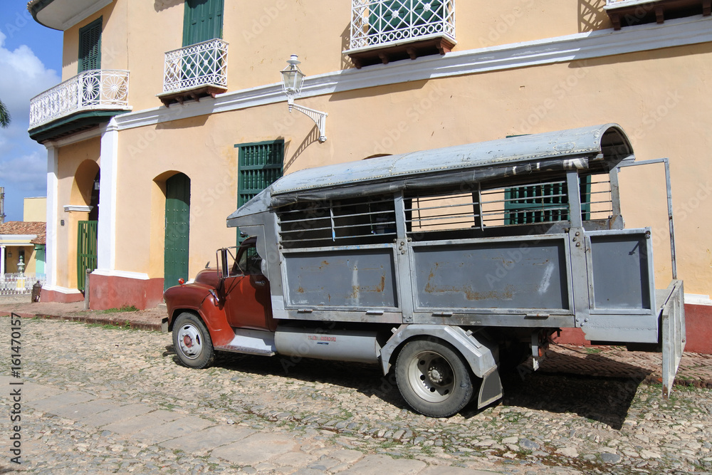 Lastwagen in Trinidad auf Kuba