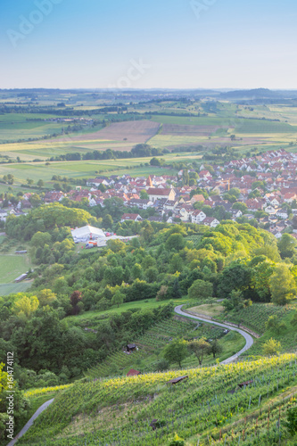 View of the Village Wurmlingen, Germany