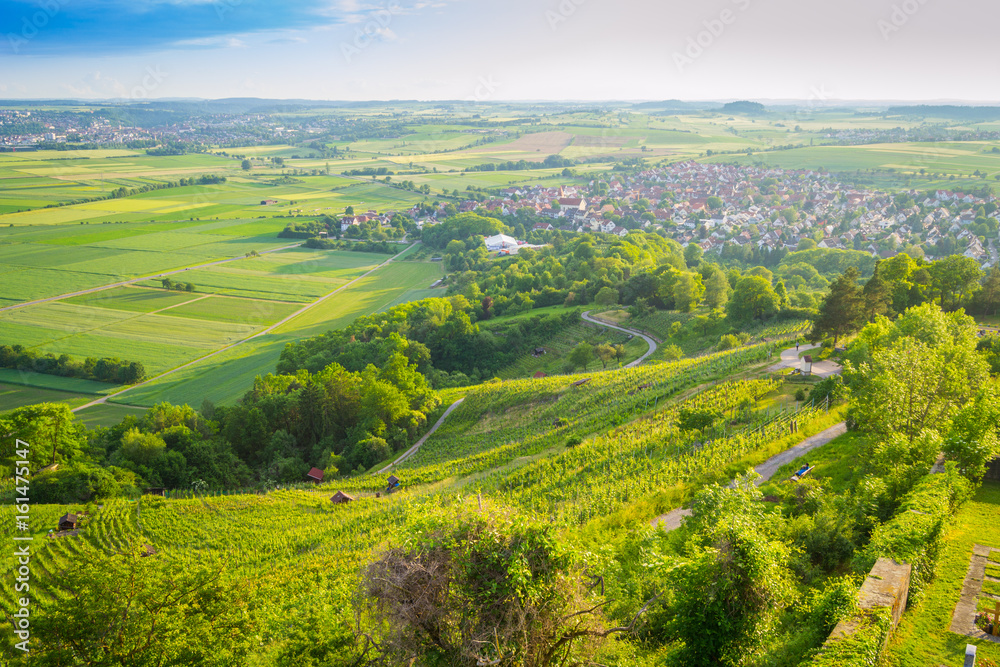View of the Village Wurmlingen, Germany