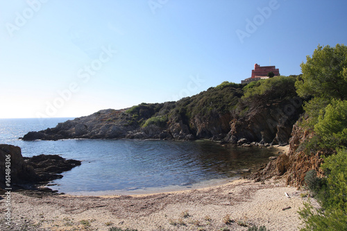 Porquerolles, crique du fort du grand langoustier photo