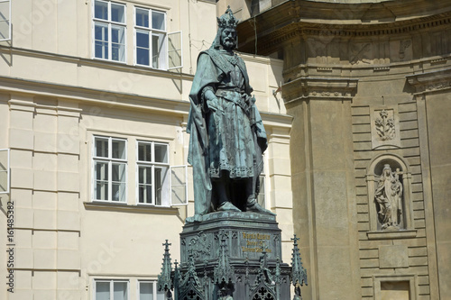 Stanbild Karl IV in Prag photo