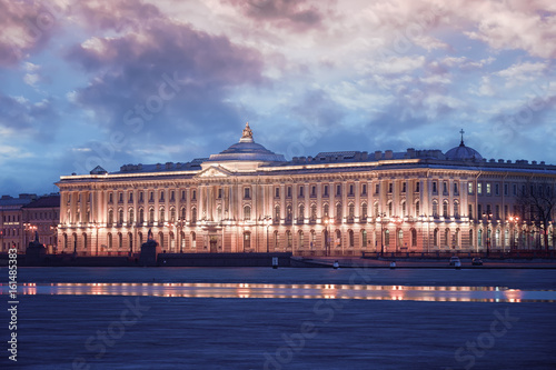 Building of Imperial Academy of Arts in Saint Petersburg