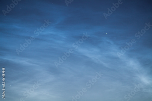 Noctilucent cloud (NLC, night clouds), cloud-like phenomena in mesosphere