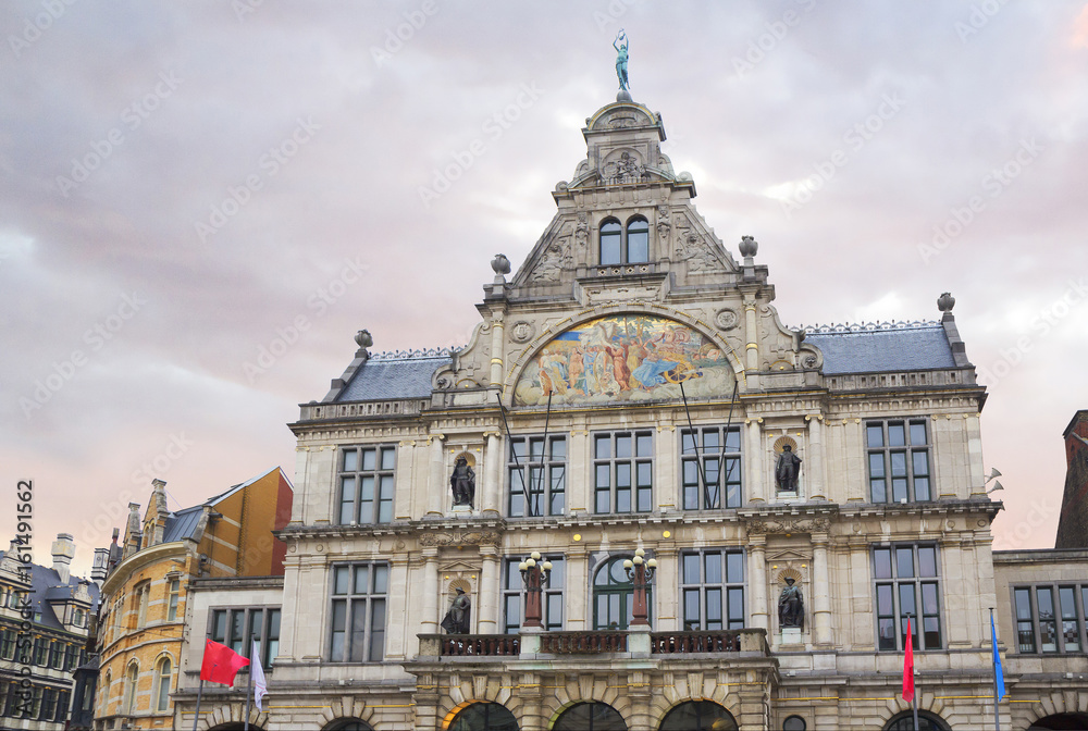 Naklejka premium Бельгия. Гент. Архитектура.