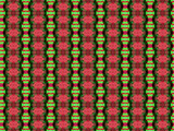 Background Pattern in Red and Green